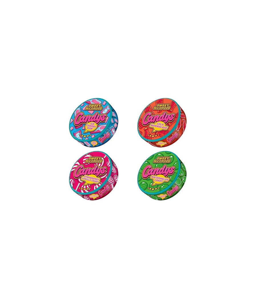 46.9mg Candys Slim Nicotine Pouches - 20 Pouches