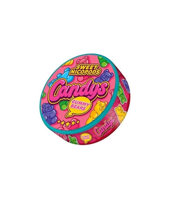 46.9mg Candys Slim Nicotine Pouches - 20 Pouches