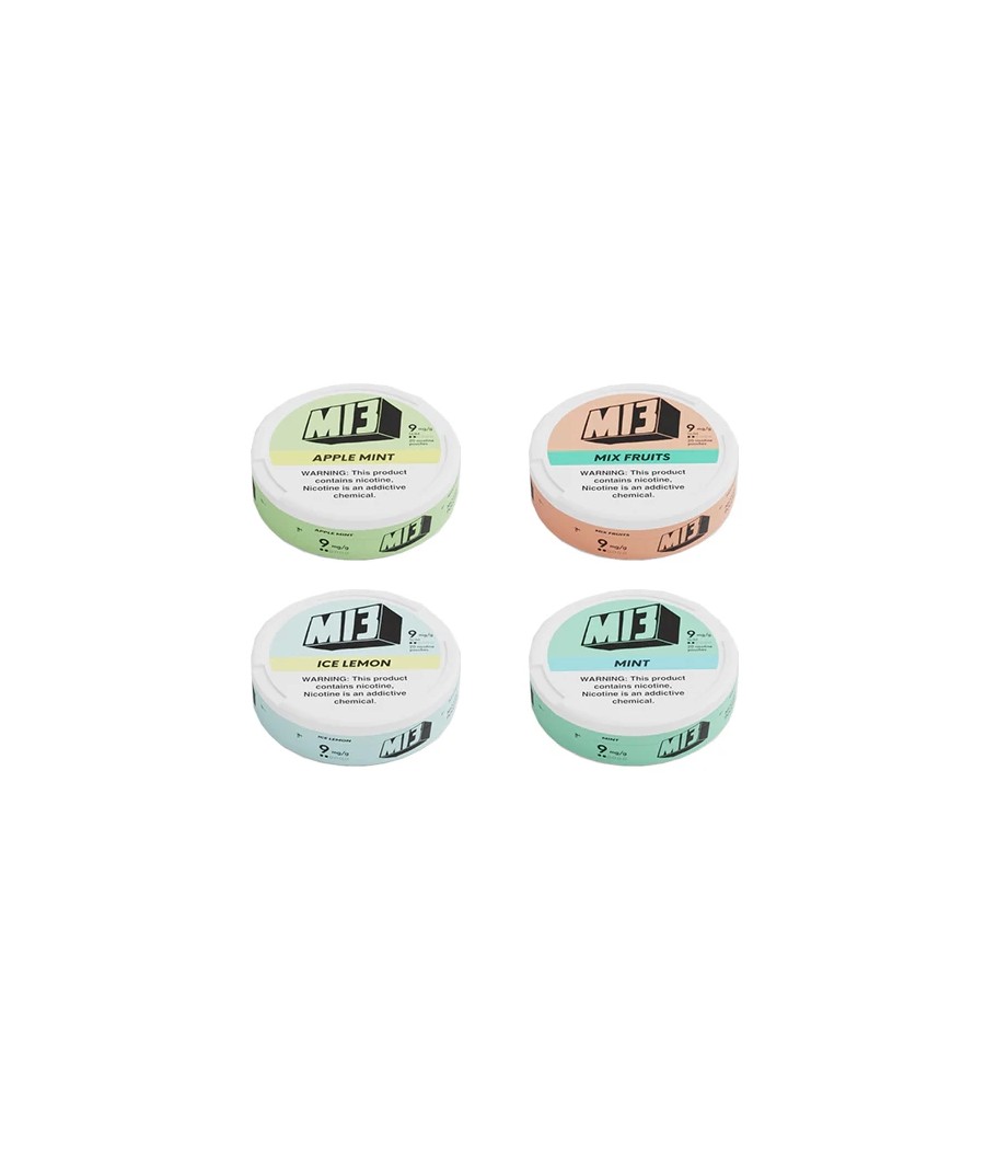 9mg MI3 By AIRSCREAM Nicotine Pouches - 20 Pouches