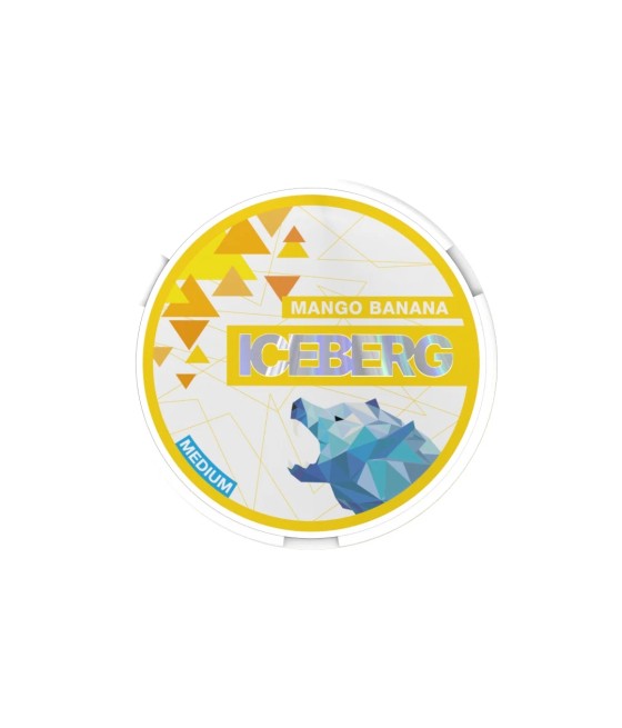 20mg Iceberg Medium Nicotine Pouches - 20 Pouches