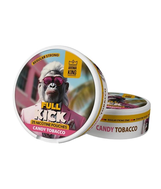 20mg Aroma King Full Kick Nicotine Pouches - 25 Pouches