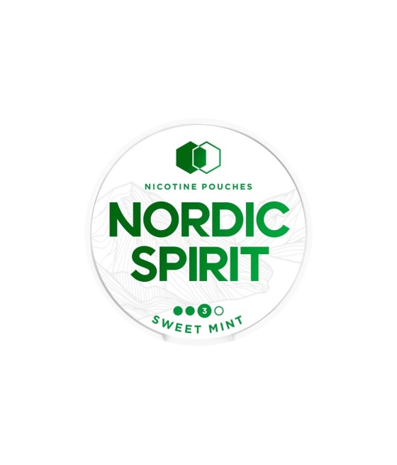 9mg Nordic Spirit Strong Nicotine Pouches - 20 Pouches