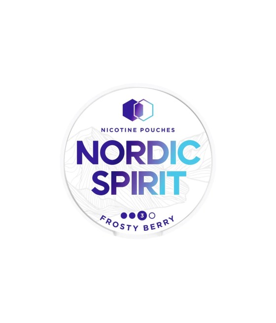 9mg Nordic Spirit Strong Nicotine Pouches - 20 Pouches