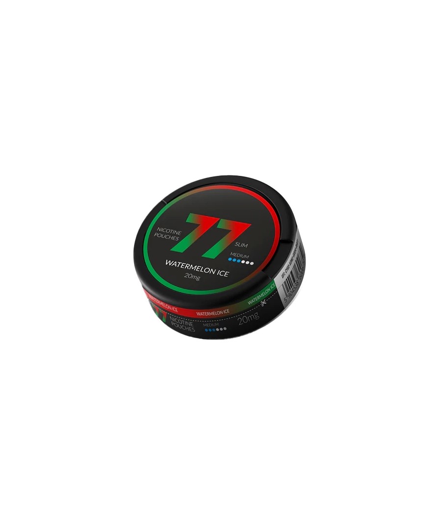 20mg 77 Slim Medium Nicotine Pouches - 20 Pouches