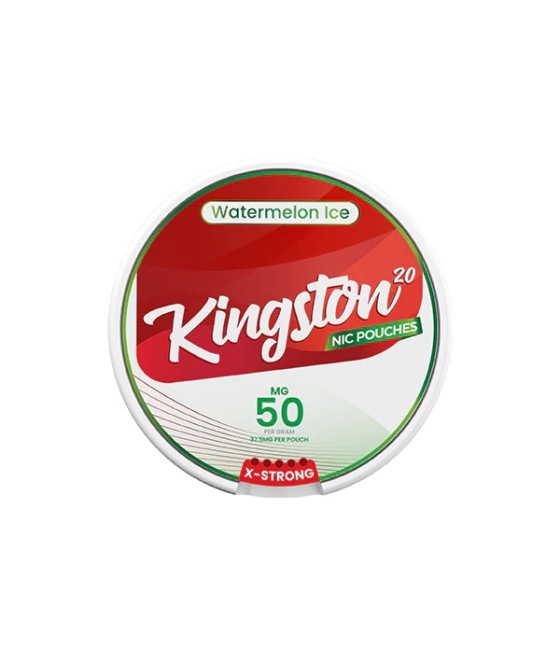 50mg Kingston Nicotine Pouches - 20 Pouches