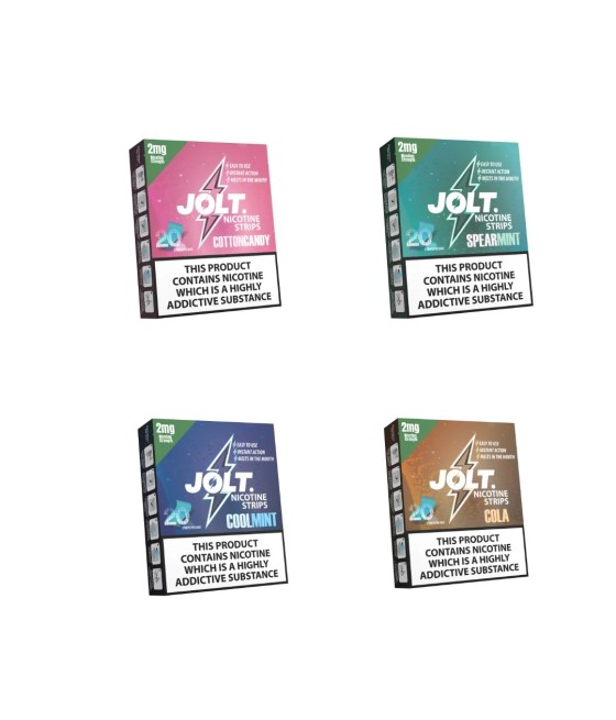 2mg JOLT Nicotine Strips - 20 Strips