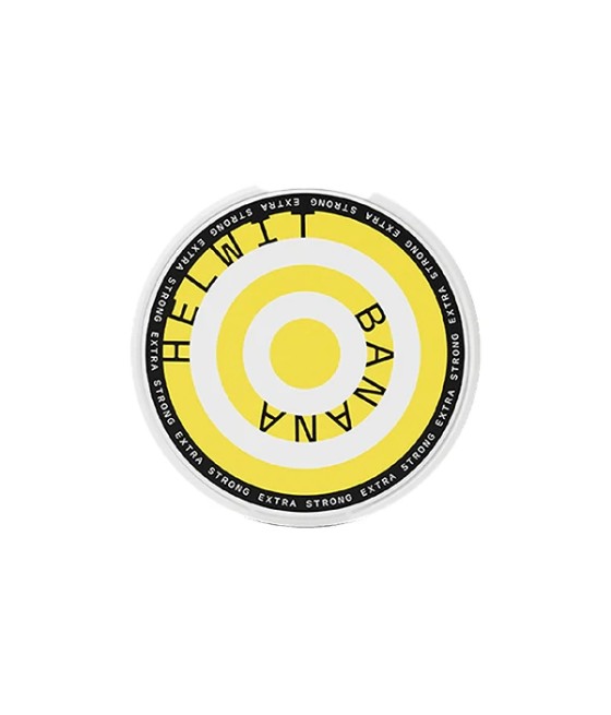 15mg HELWIT Extra Strong Banana Nicotine Pouches - 20 Pouches