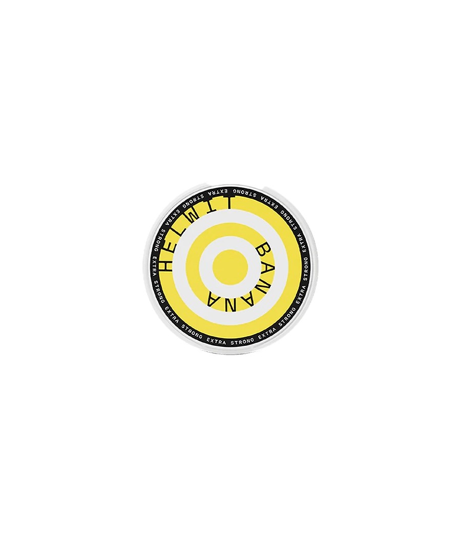 15mg HELWIT Extra Strong Banana Nicotine Pouches - 20 Pouches