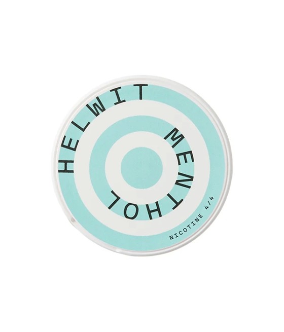 HELWIT 12mg Nicotine Pouches Menthol - 20 Pouches