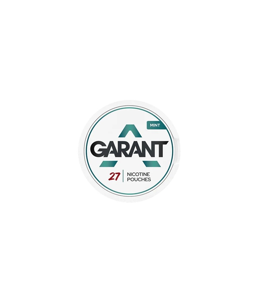 18mg Garant Mint Nicotine Pouch - 20 Pouches