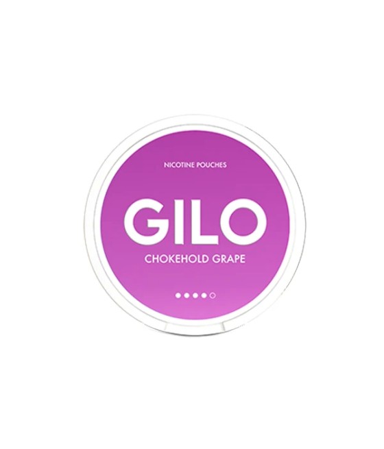 16mg GILO Nicotine Pouch Chokehold Grape - 20 Pouches (Buy 1 Get 1 Free)