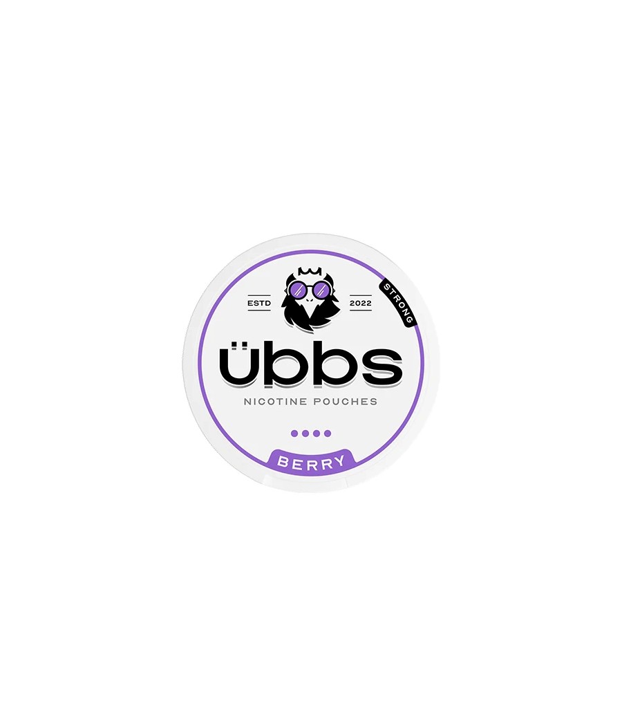 11mg Übbs Berry Strong Nicotine Pouches - 20 Pouches