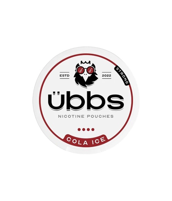 11mg Übbs Cola Ice Strong Nicotine Pouches - 20 Pouches