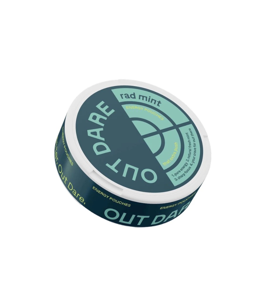 50mg OUTDARE Rad Mint Energy Pouches - 20 Pouches