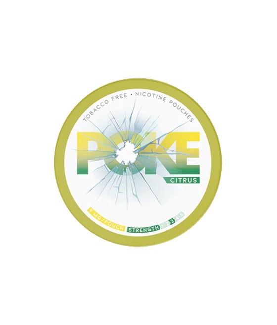 9mg Poke Citrus Nicotine Pouches - 20 Pouches
