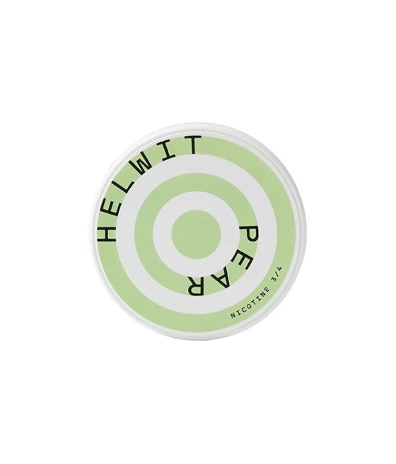 9mg HELWIT Pear Nicotine Pouches  - 20 Pouches