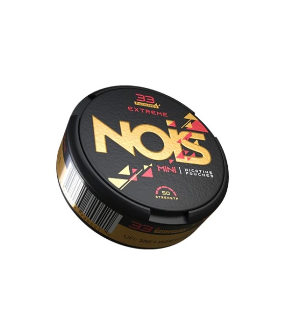 50mg NOIS Mini Extreme Nicotine Pouches - 33 Pouches
