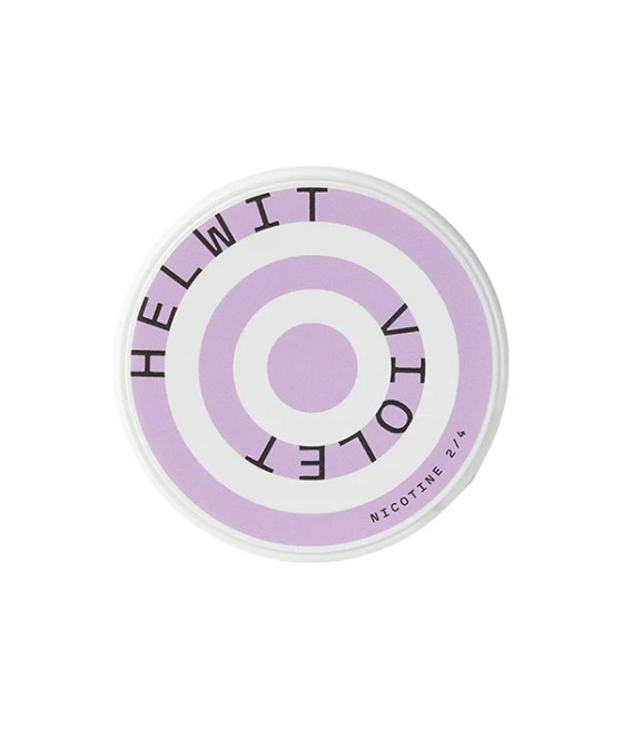 HELWIT 7mg Nicotine Pouches Violet - 20 Pouches
