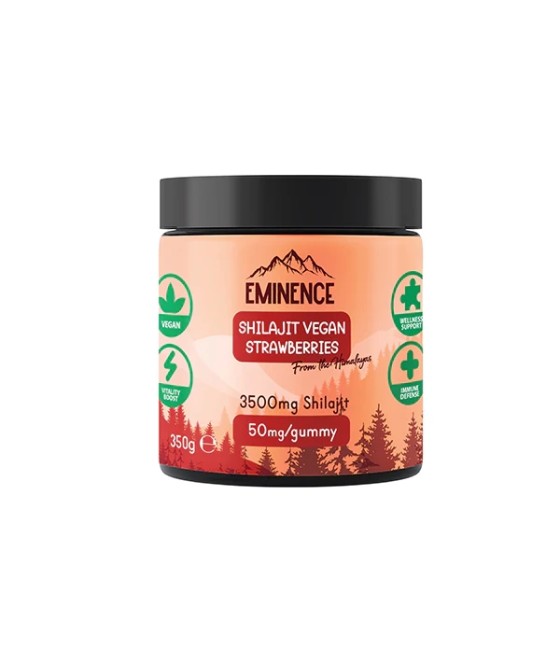 Eminence 3500mg Shilajit Vegan Gummies 350g