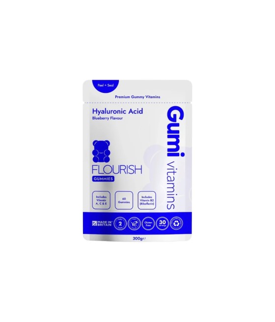 Gumi Vitamins Flourish Hyaluronic Acid Gummies - 60 Gummies