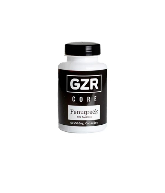 GZR 500mg Fenugreek Capsules - 60 Capsules