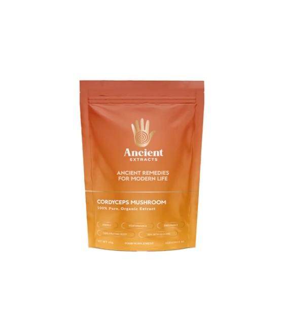 Ancient Extracts Organic Cordyceps Powder - 60g