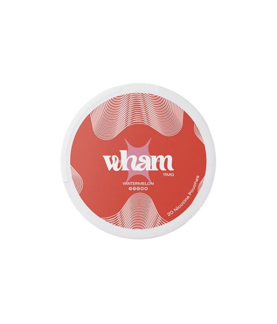 11mg Wham Regular Nicotine Pouch - 20 Pouches (Buy 1 Get 1 Free)