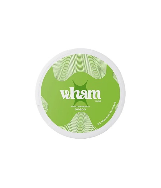 11mg Wham Regular Nicotine Pouch - 20 Pouches (Buy 1 Get 1 Free)