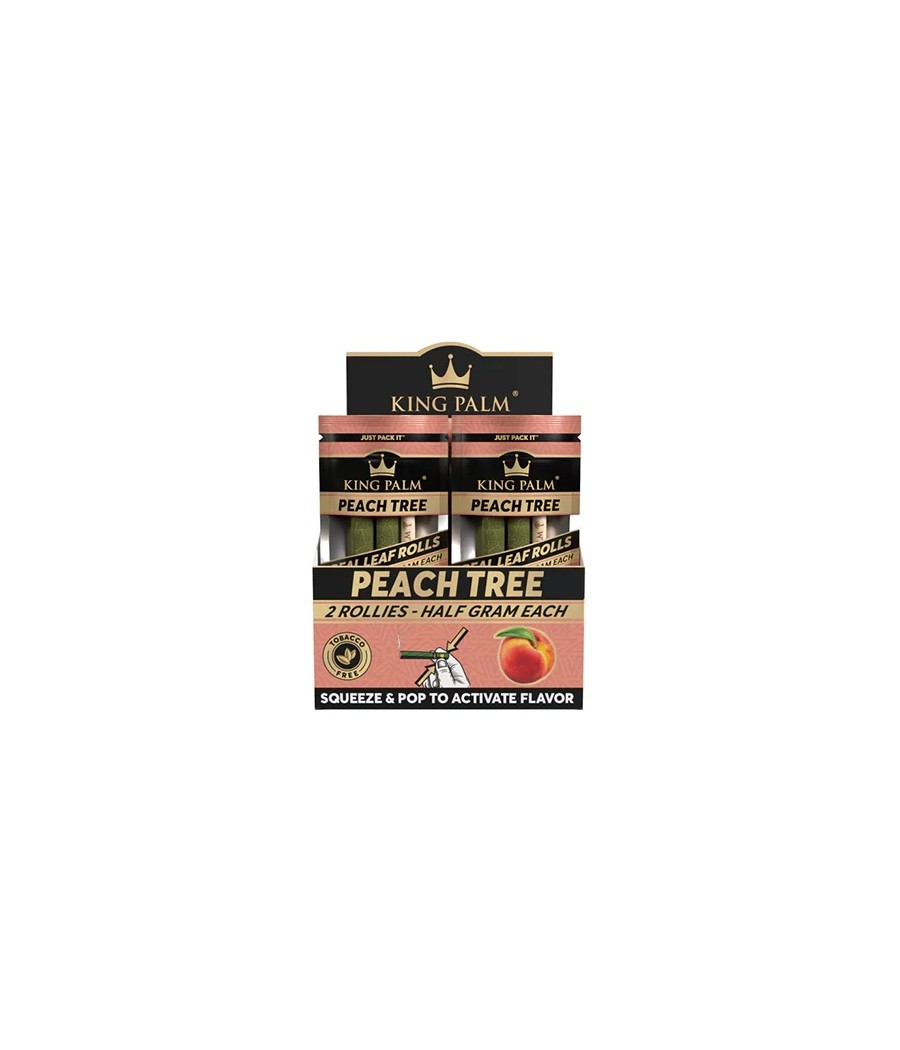 20 King Palm 0.5g Flavoured Wrap Rollies - Display Pack