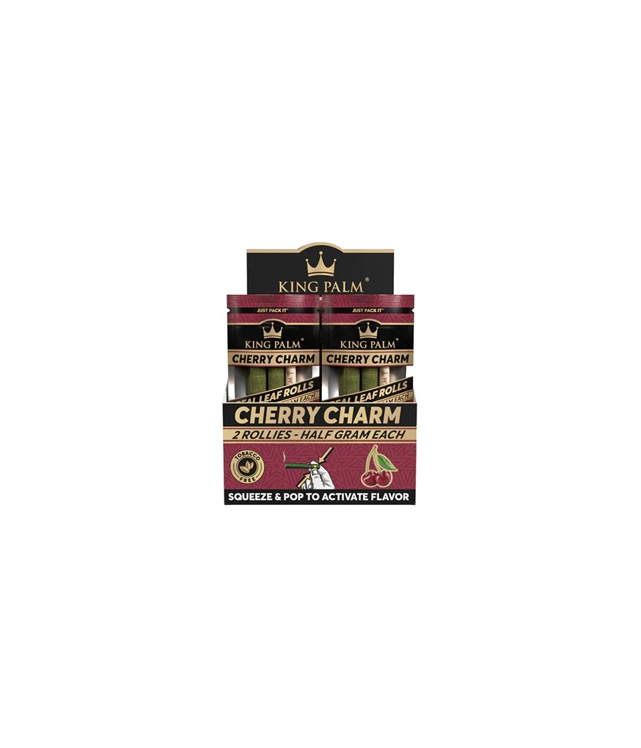 20 King Palm 0.5g Flavoured Wrap Rollies - Display Pack