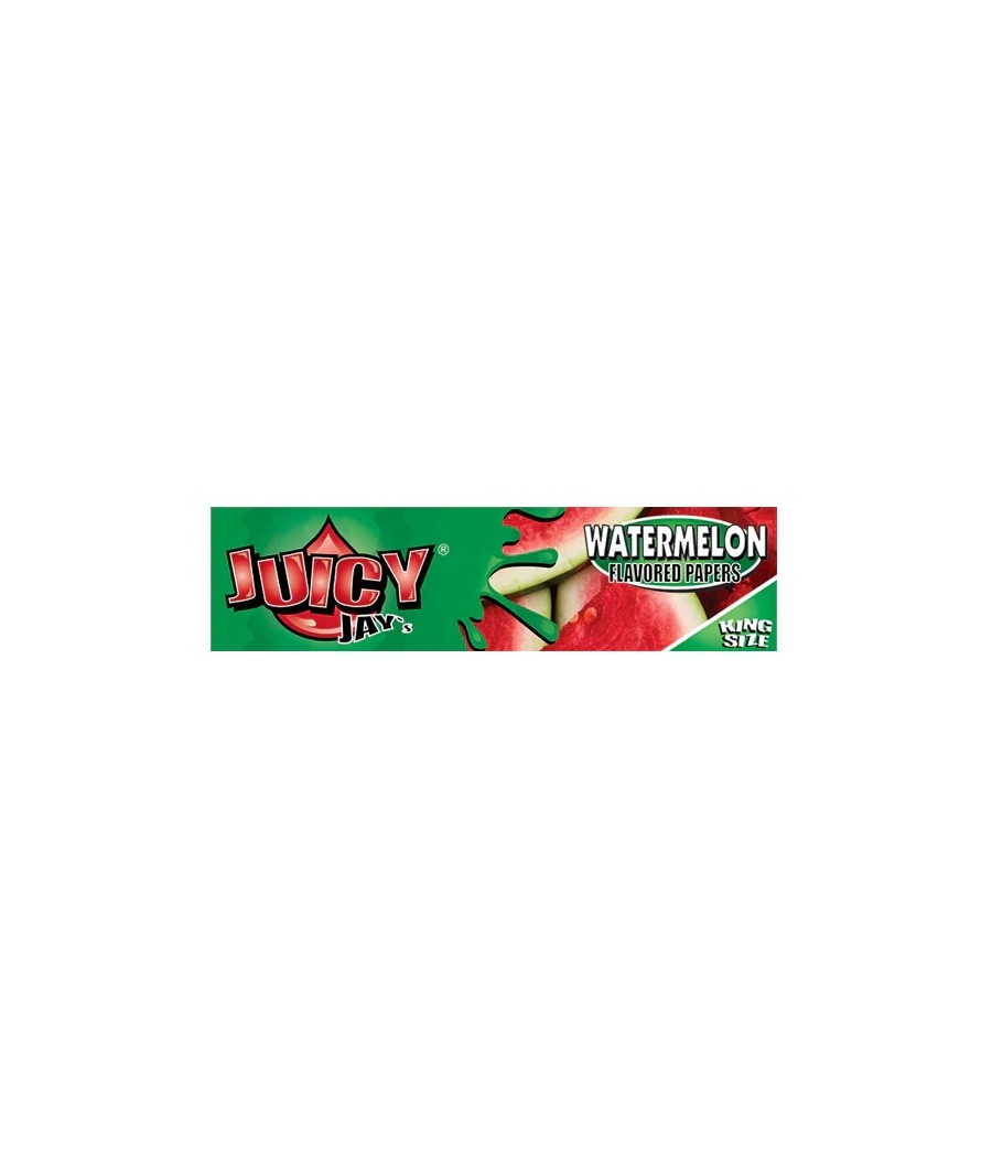 24 Juicy Jay King Size Flavoured Slim Rolling Paper - Full Box
