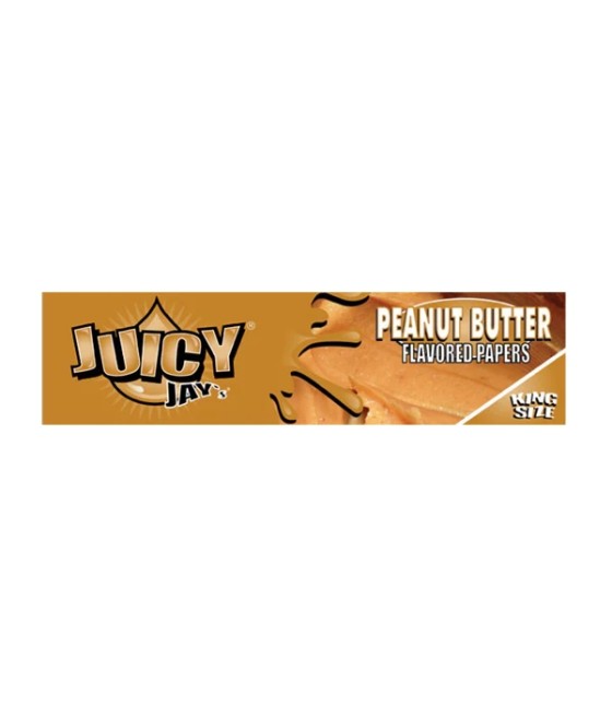 24 Juicy Jay King Size Flavoured Slim Rolling Paper - Full Box