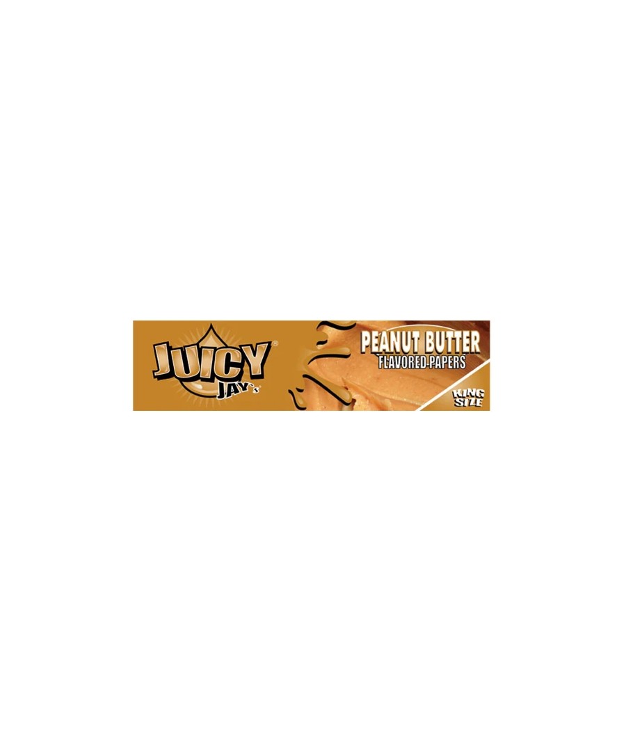 24 Juicy Jay King Size Flavoured Slim Rolling Paper - Full Box