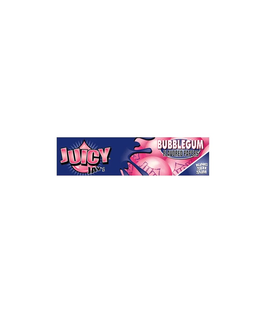 24 Juicy Jay King Size Flavoured Slim Rolling Paper - Full Box