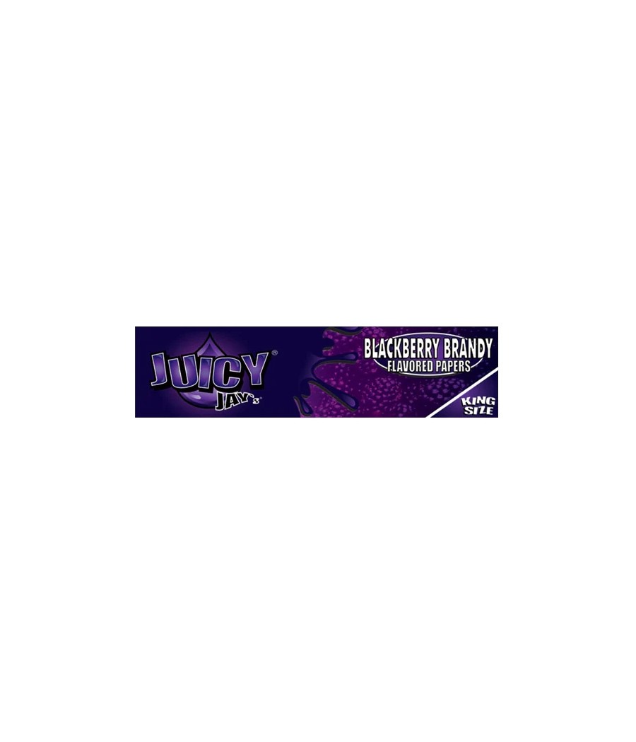24 Juicy Jay King Size Flavoured Slim Rolling Paper - Full Box