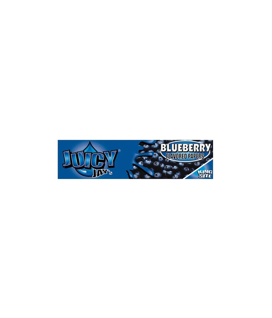 24 Juicy Jay King Size Flavoured Slim Rolling Paper - Full Box