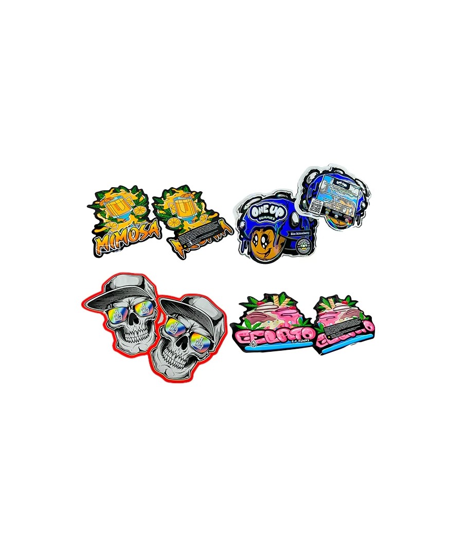 Mylar Printed Zip Bag 3.5g Large