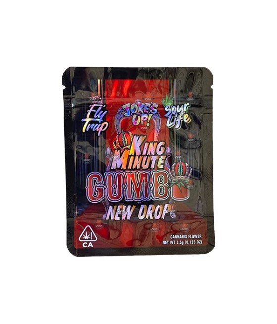 Mylar Gumbo Printed Zip Bag 3.5g Large