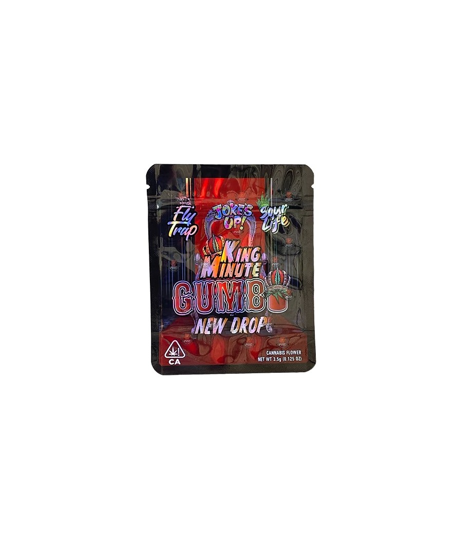 Mylar Gumbo Printed Zip Bag 3.5g Large