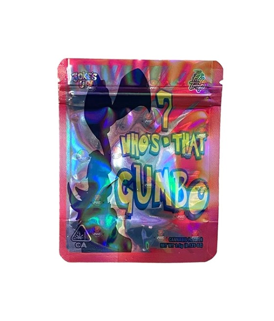 Mylar Gumbo Printed Zip Bag 3.5g Large