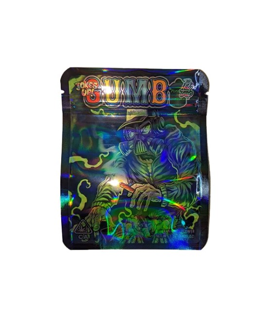 Mylar Gumbo Printed Zip Bag 3.5g Large