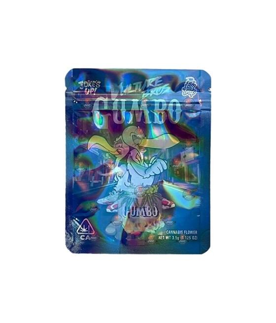 Mylar Gumbo Printed Zip Bag 3.5g Large