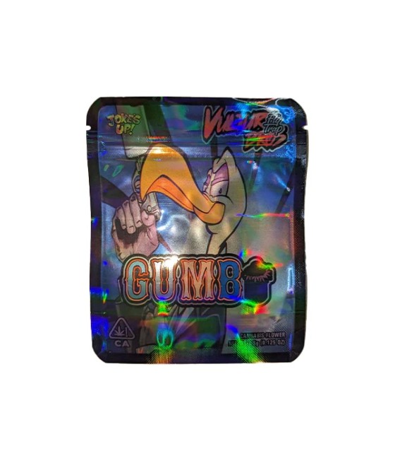 Mylar Gumbo Printed Zip Bag 3.5g Large