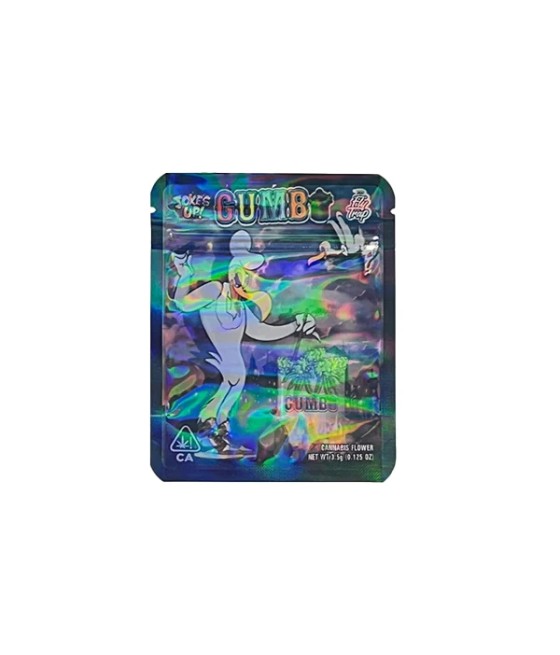 Mylar Gumbo Printed Zip Bag 3.5g Large