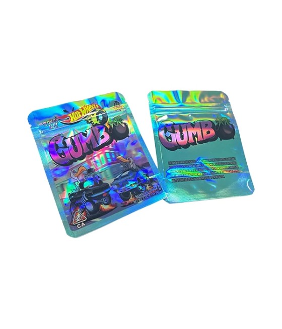 Mylar Gumbo Printed Zip Bag 3.5g Large