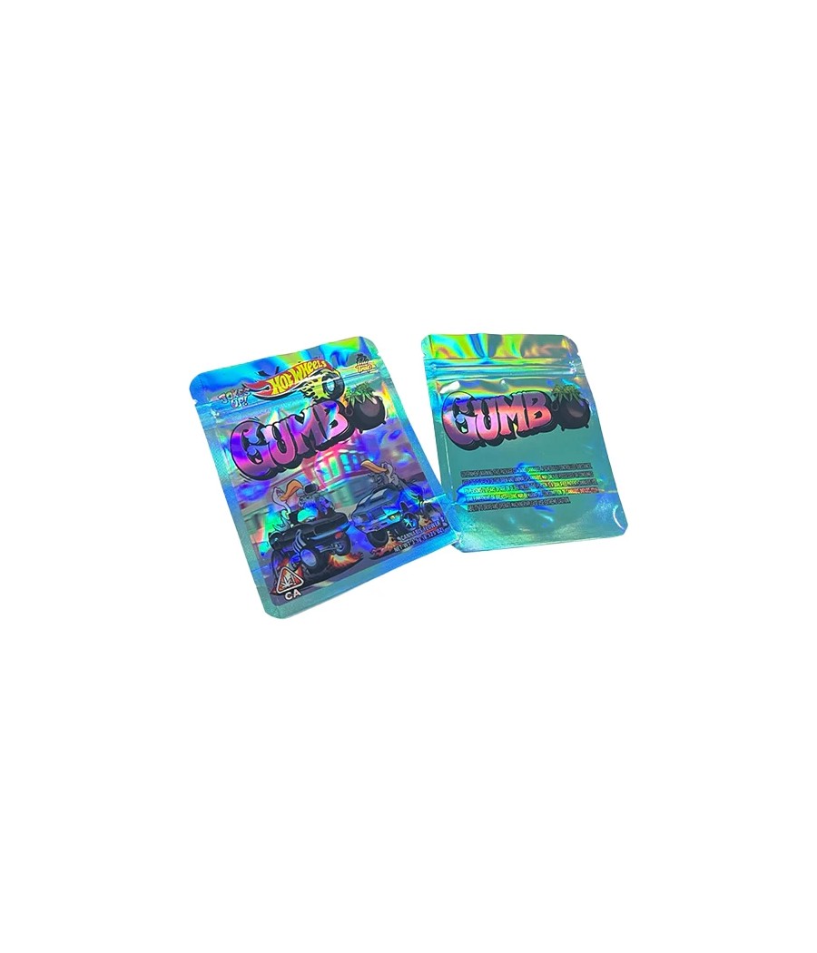 Mylar Gumbo Printed Zip Bag 3.5g Large