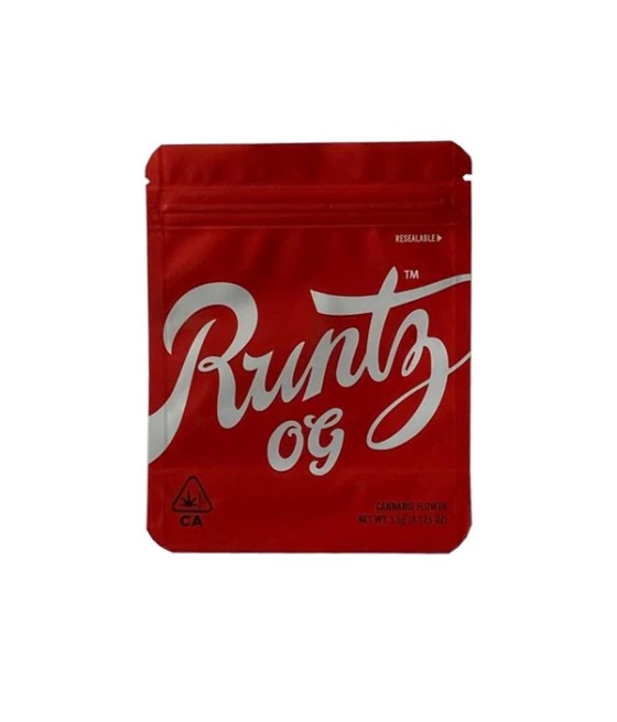 Printed Mylar Zip Bag 3.5g Standard