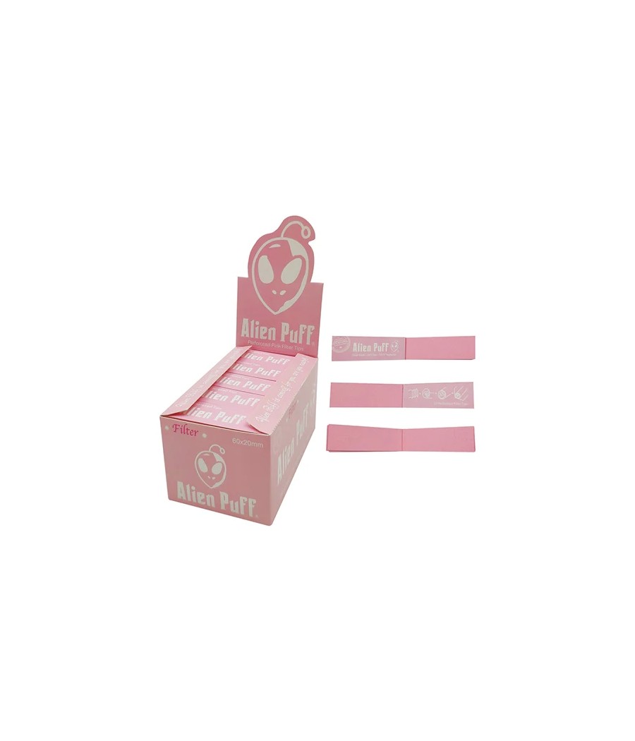 Alien Puff Pink Filter Tips 25 booklets (HP149)