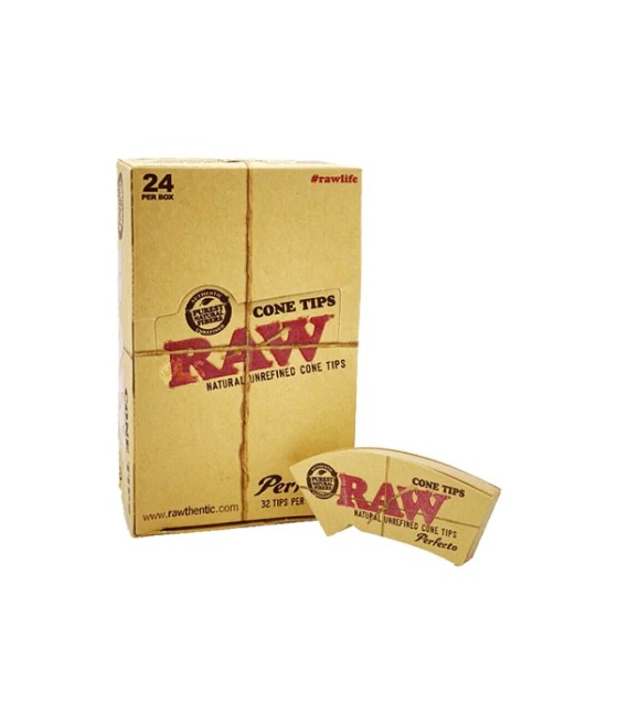 24 Raw Classic Perfecto Cone Tips