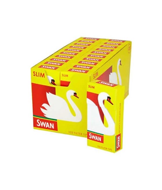20 Swan Slim PreCut Filter Tips